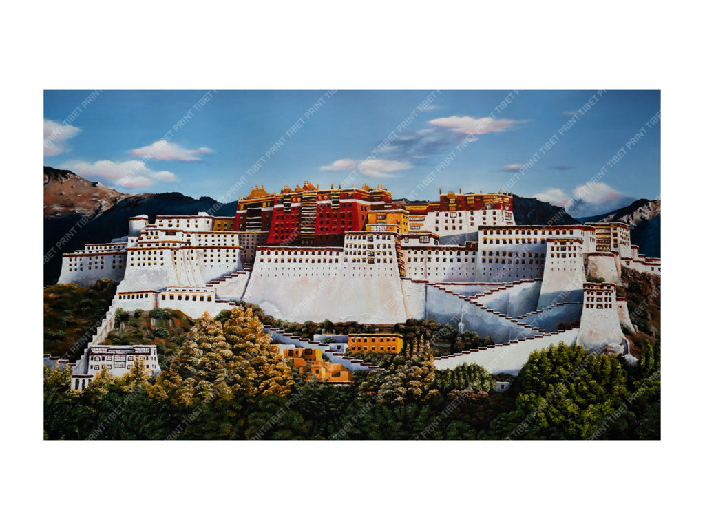 Potala Palace by Nyma Dorjee
