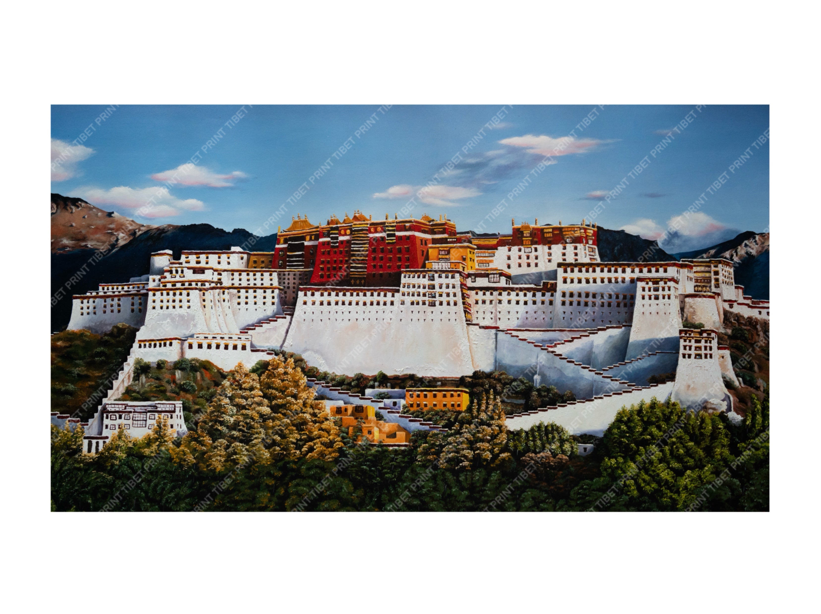 Potala Palace by Nyma Dorjee