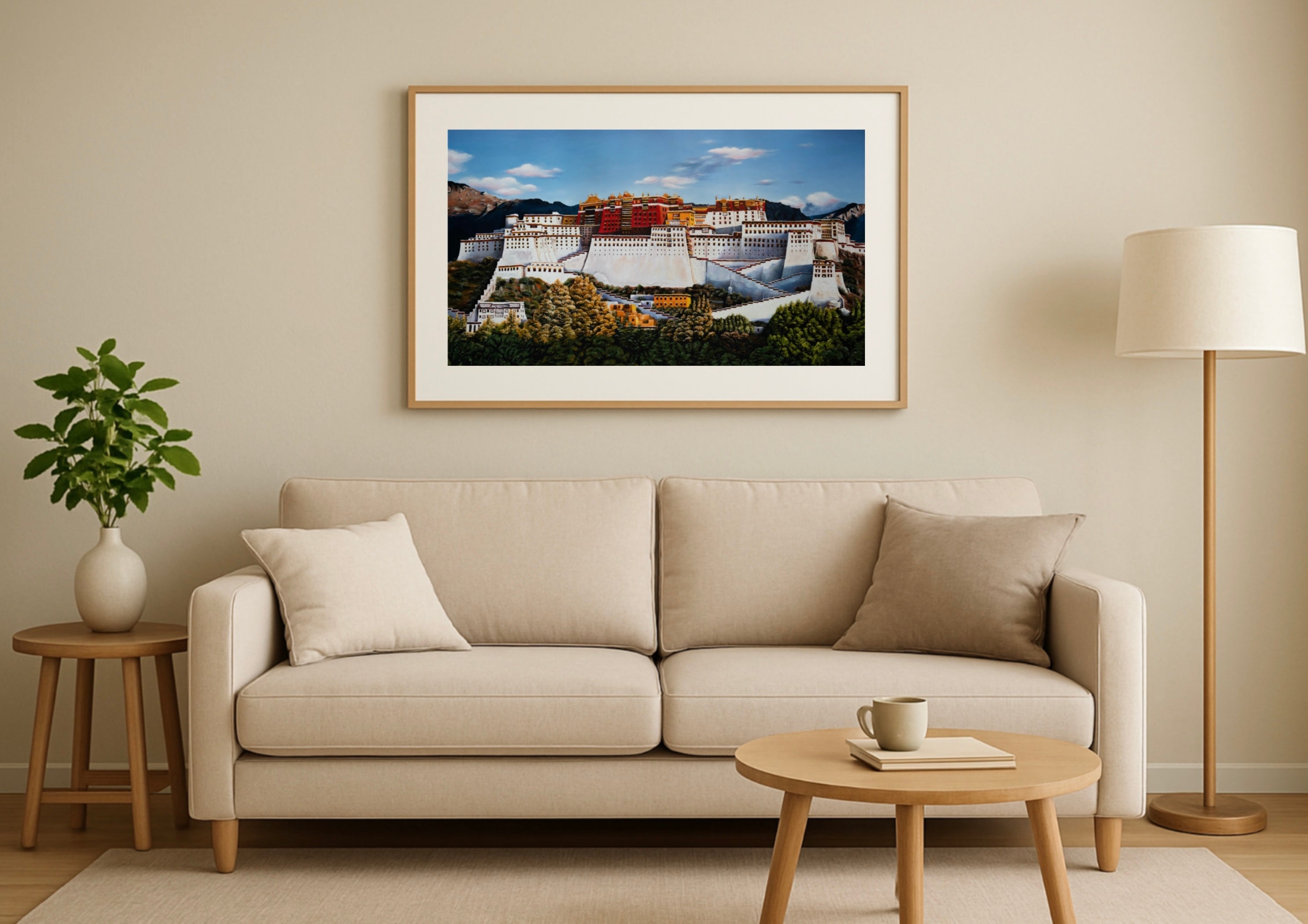 Potala Palace by Nyma Dorjee